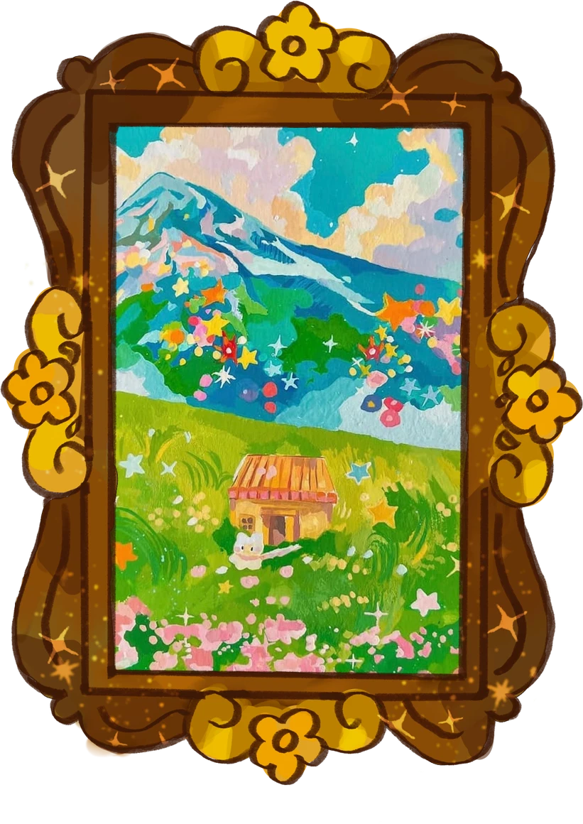 Mount Rainier, framed